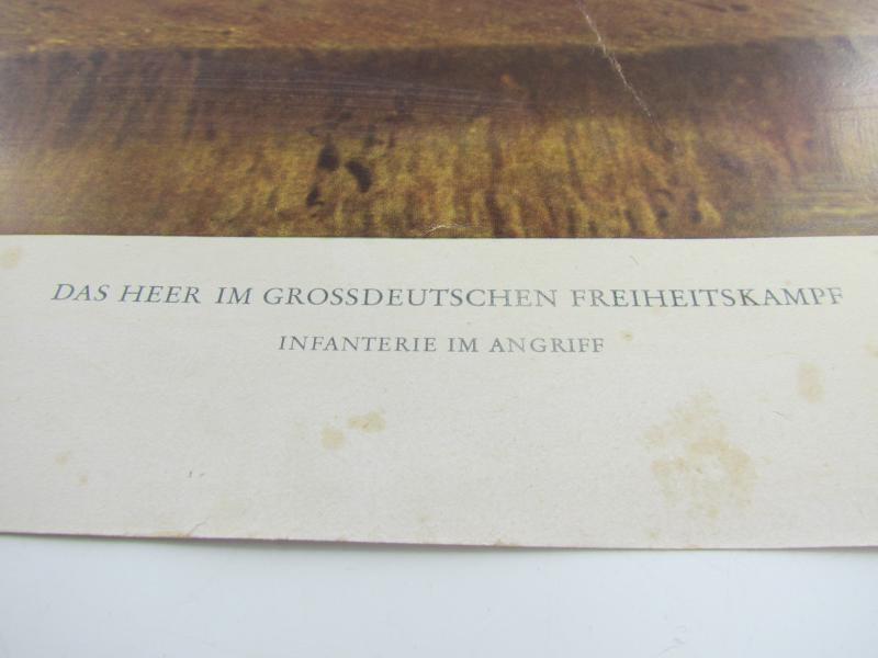 German.Printed Photo,”Das Heer Im Grossdeutschen Freiheitskampf