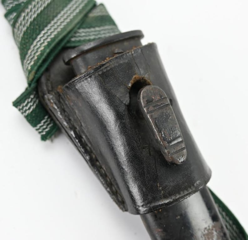 German K98 Parade Dress Bayonet with Frog and Portopee