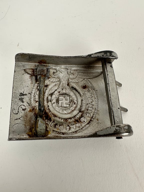 Waffen-SS Belt & Buckle  "Overhoff"