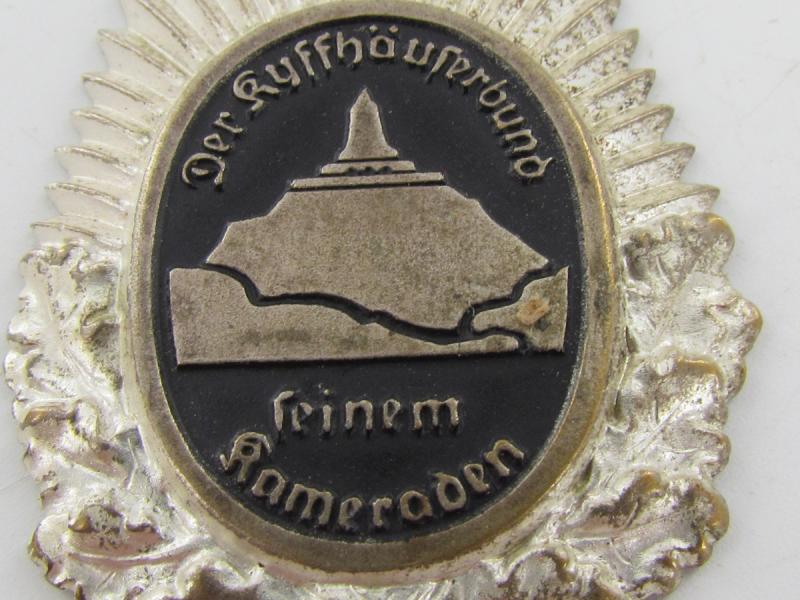 German Kyffhäuser Cap Badge