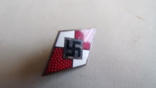 Hitler Youth Membership Pin - RZM M1/13
