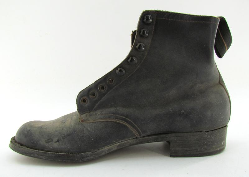 German Wartime M37 Style Dress Shoes ( 1942 )
