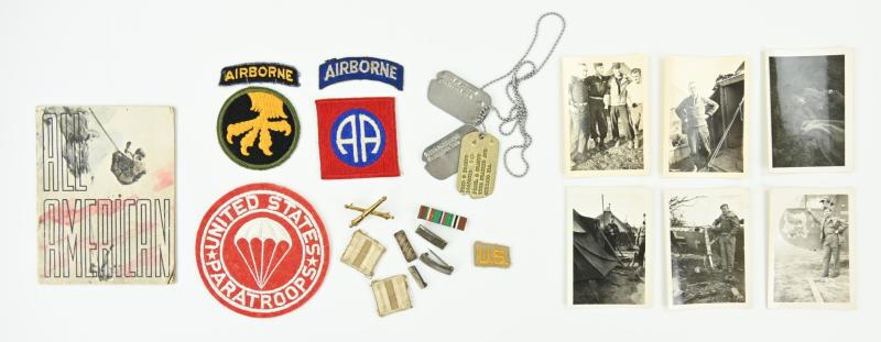 US WW2 82nd Airborne Division Glider Field Artillery Grouping