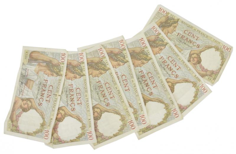 French WW2 Banknote