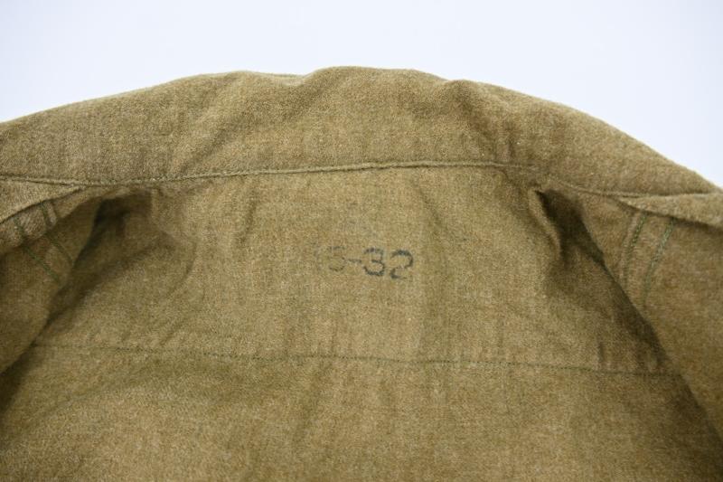 US WW2 17th Airborne Division Wool Shirt