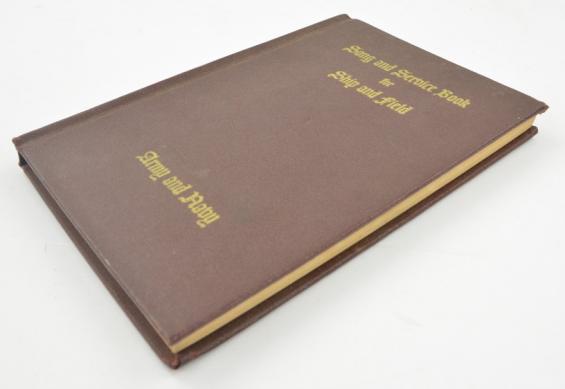 US WW2 Song and Service Book