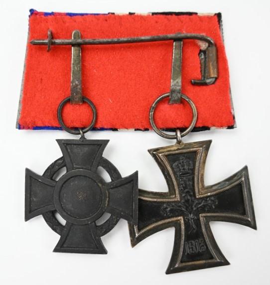 German WW1 Medal Bar