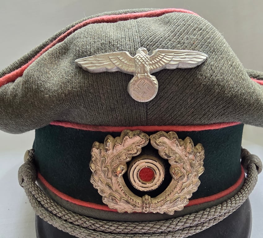 WH Panzer Officers Schirmmütze (Visor) cap