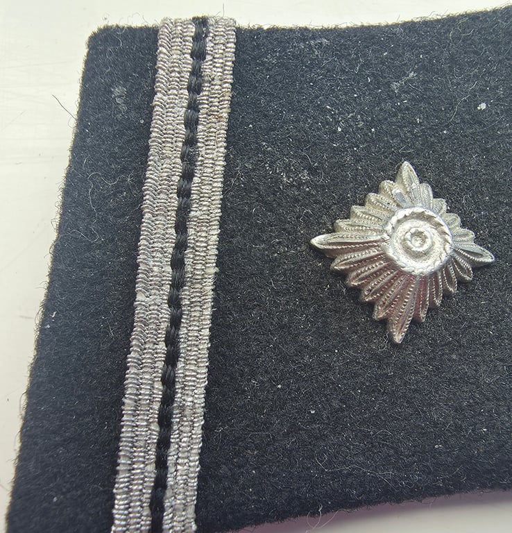 Waffen-SS NCO collar rank tab