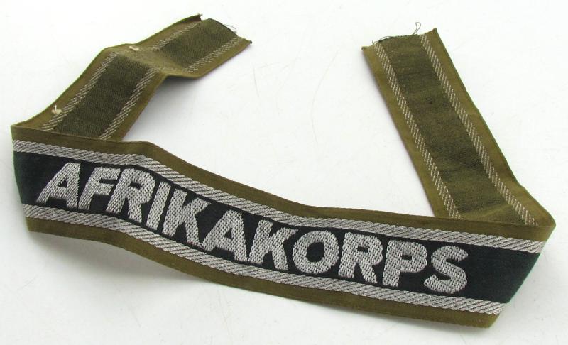 Wehrmacht (Heer) Tropical ‘Afrikakorps’ cufftitle