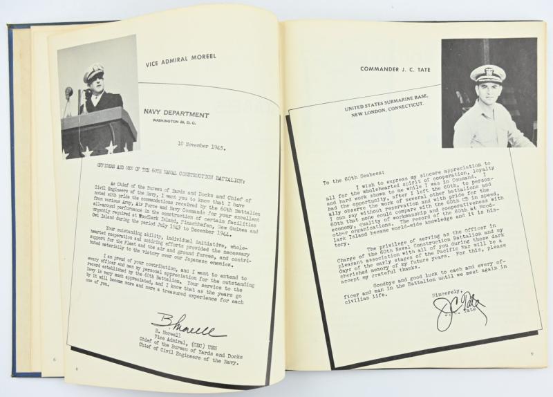 US WW2 History Book of the 60th Seabees