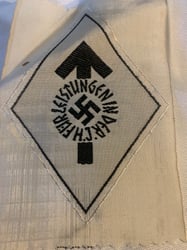 HJ Cloth Proficiency badge in black