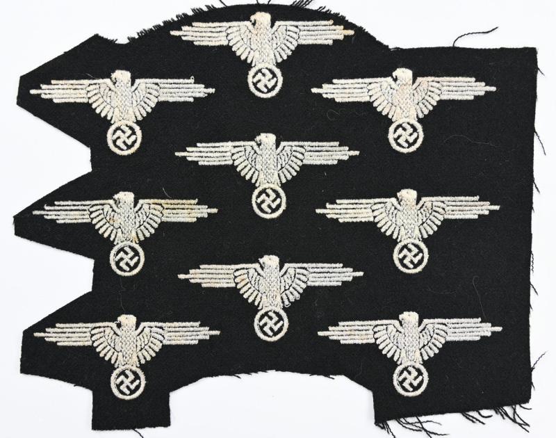 German Waffen-SS Sleeve Eagle Roll part