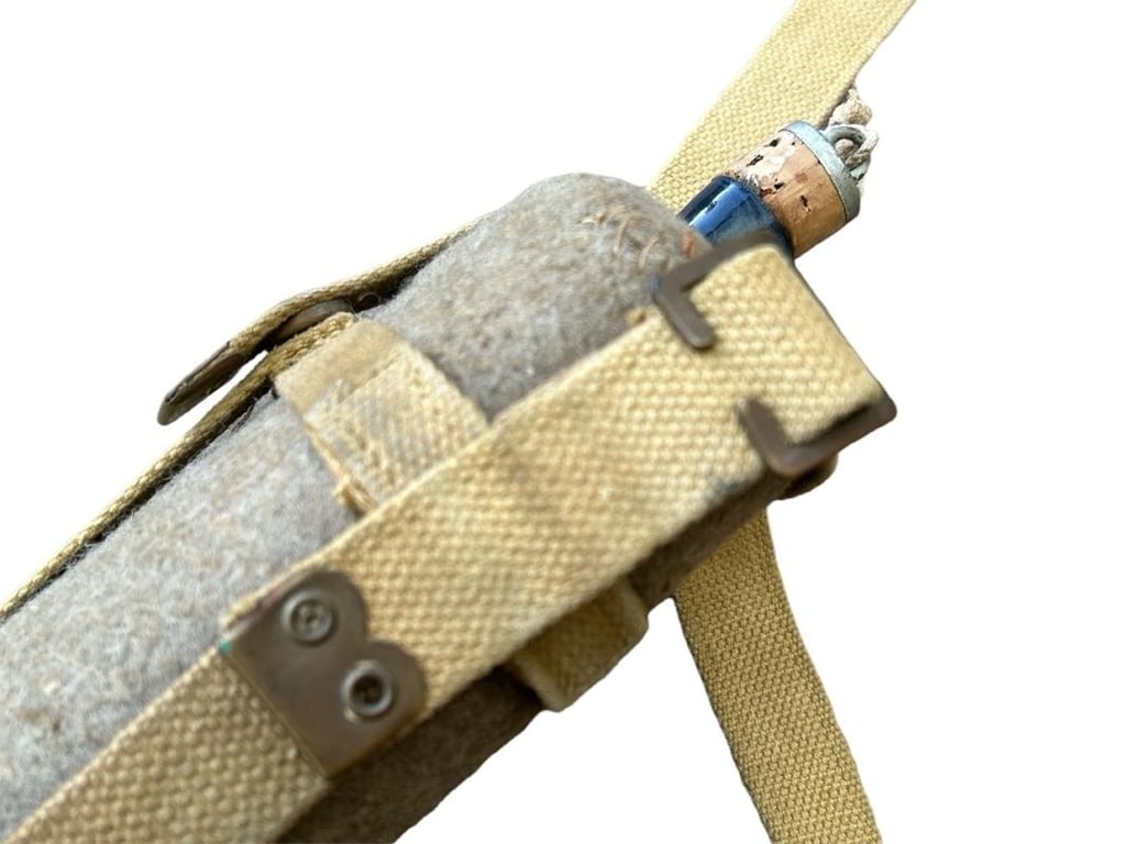 British WWII Canteen with Carrying Strap...1940