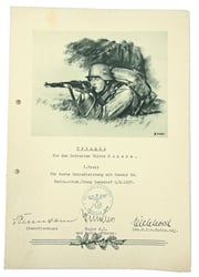 German WH Shooting Certificate
