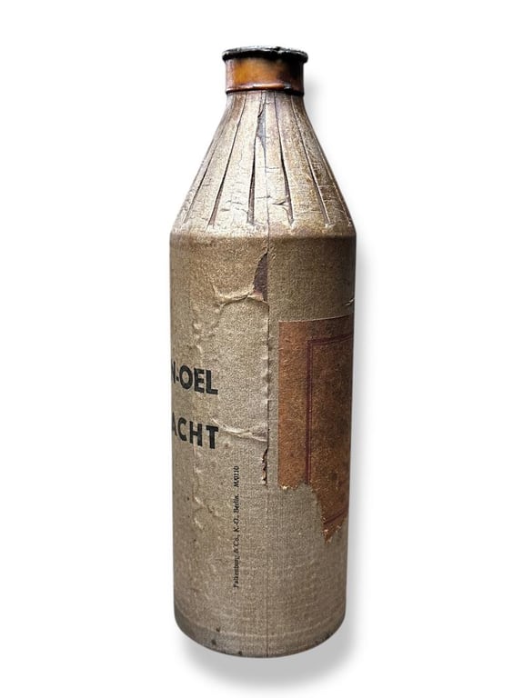Wehrmacht Vehicle Motor Oil Bottle with label