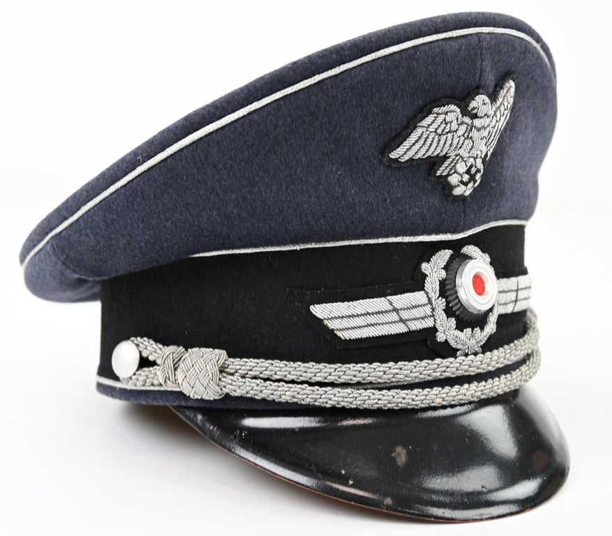 German RLB Air Defense Officer Visor Cap