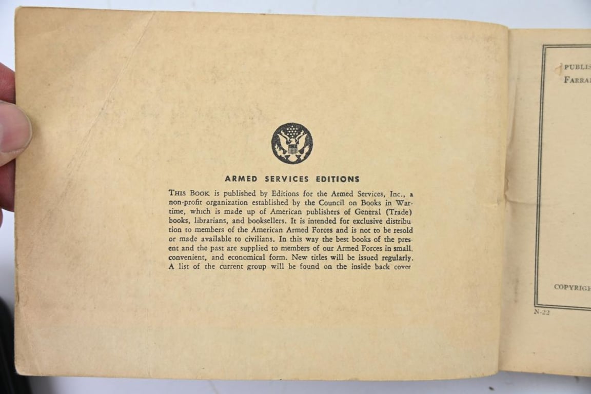 US WW2 Soldier Pocket Books