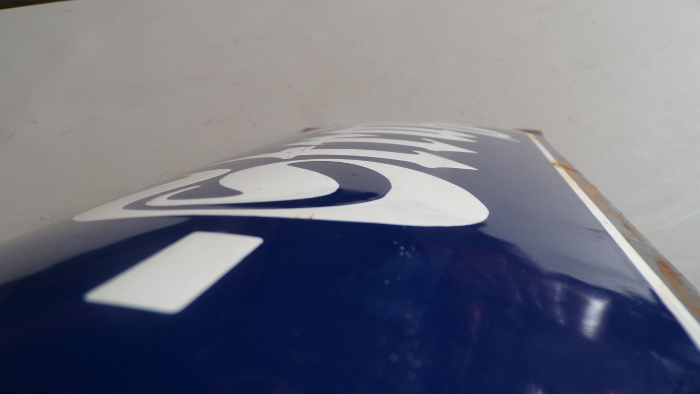 Adolf Hitler Strasse enamel sign