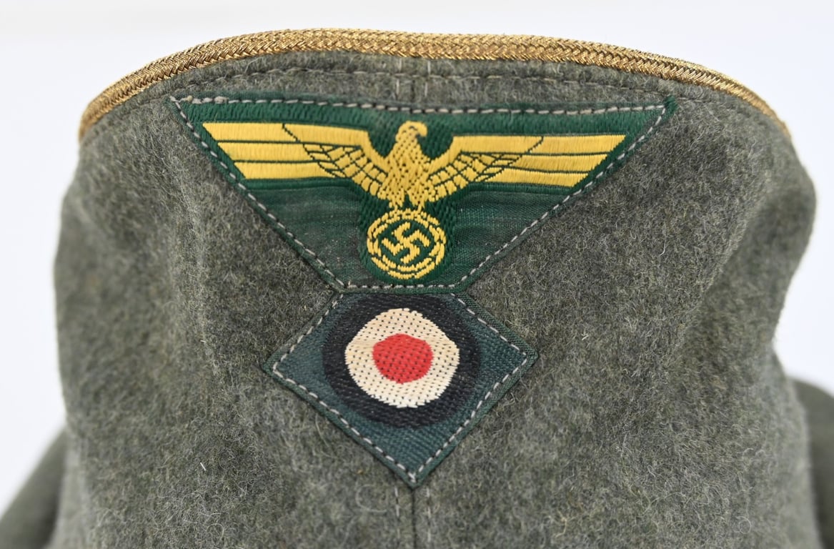 German KM Officer Coastal Artillery Fieldcap