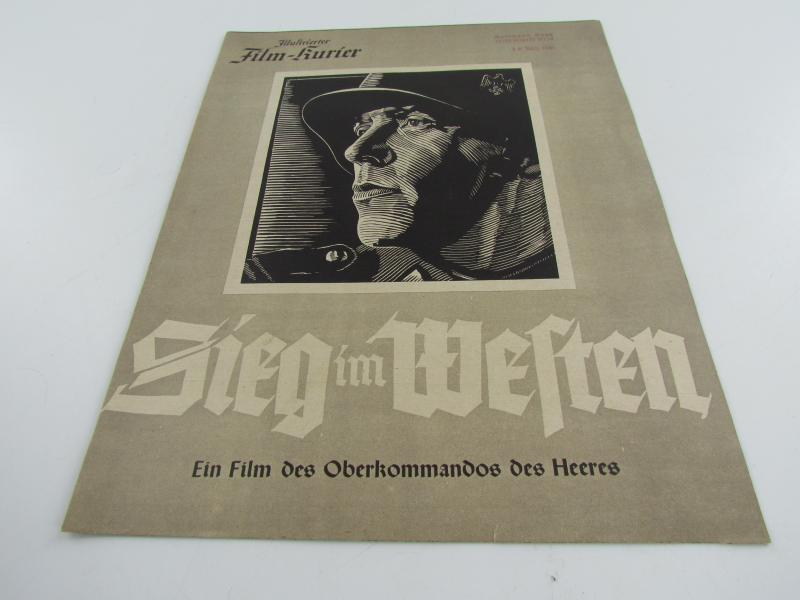 Film program booklet , Victory in the West