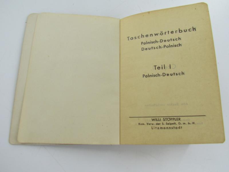 Paperback Dictionary Polish-German / German-Polish