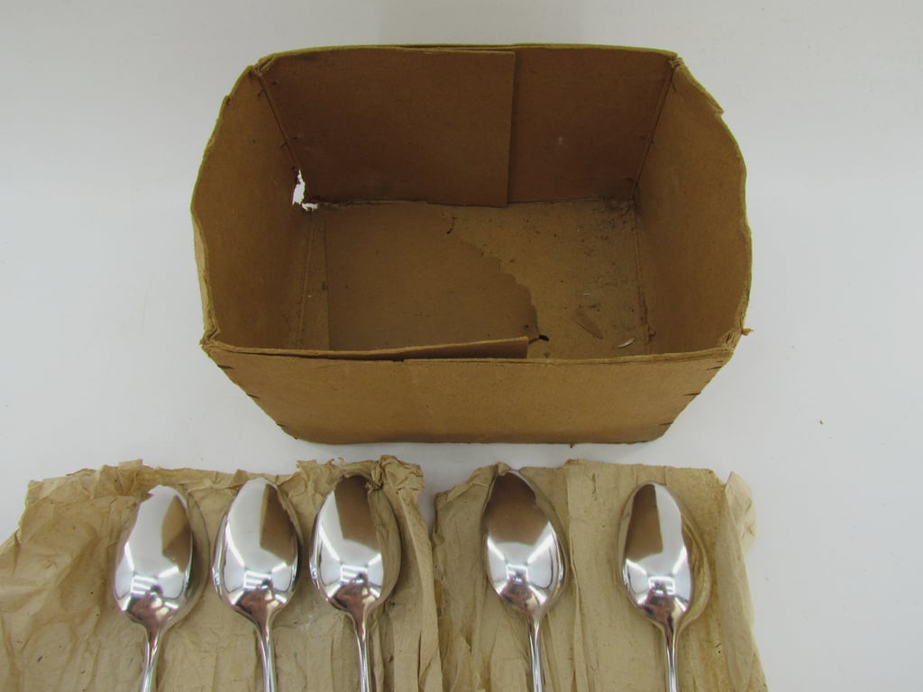 Wehrmacht Heer C&C.W.42 Spoons – Unissued Lot in Period Packaging