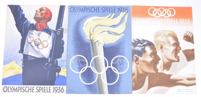 German Olympic Games 1936 Magazine Set