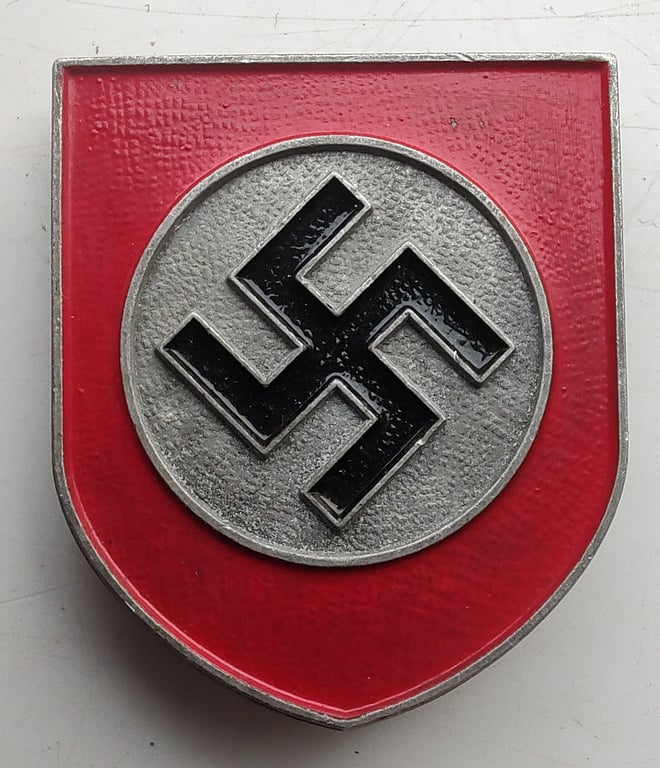 Reproduction Waffen-SS pith helmet shields