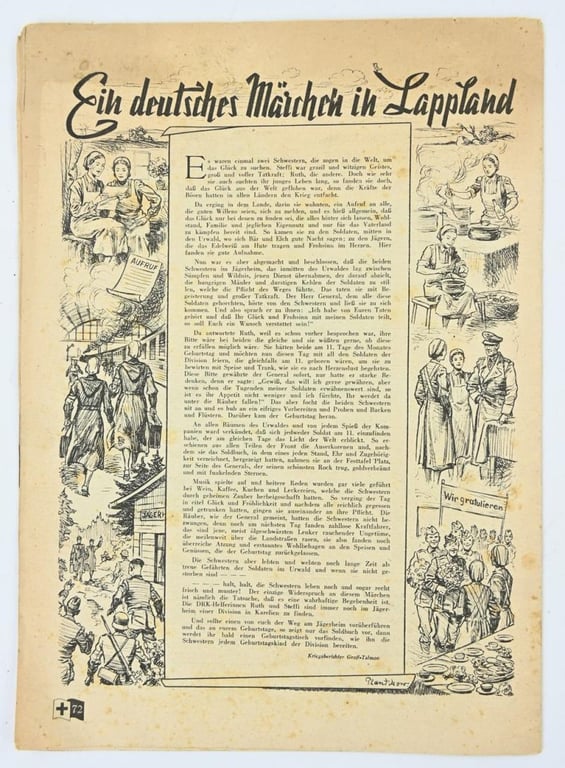 German DRK Magazine March 1943