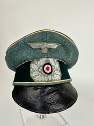 Untouched Heer Infanterie officer crusher Feldmutze.