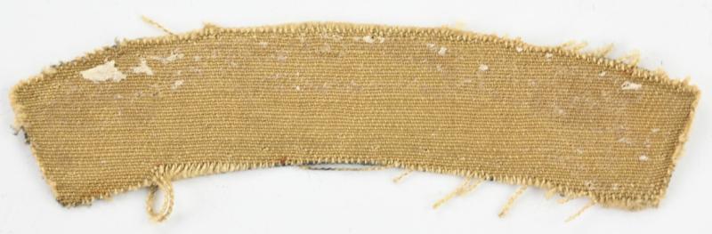 British WW2 Home Guard Printed Shoulder Title