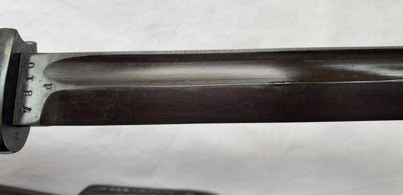 K98 Bayonet with Leather Frog 'matching numbers'