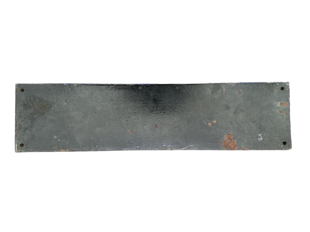 WWII German Enamelled Street Sign