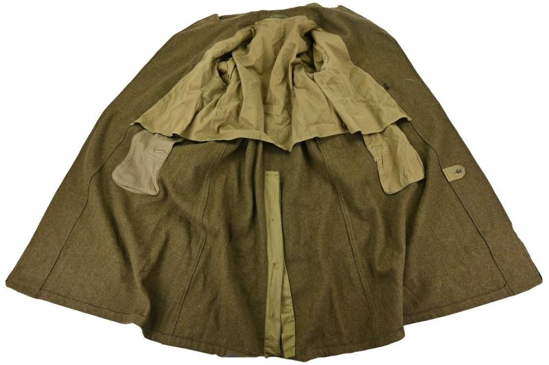 US WW2 Enlisted Men Wool Greatcoat 44L