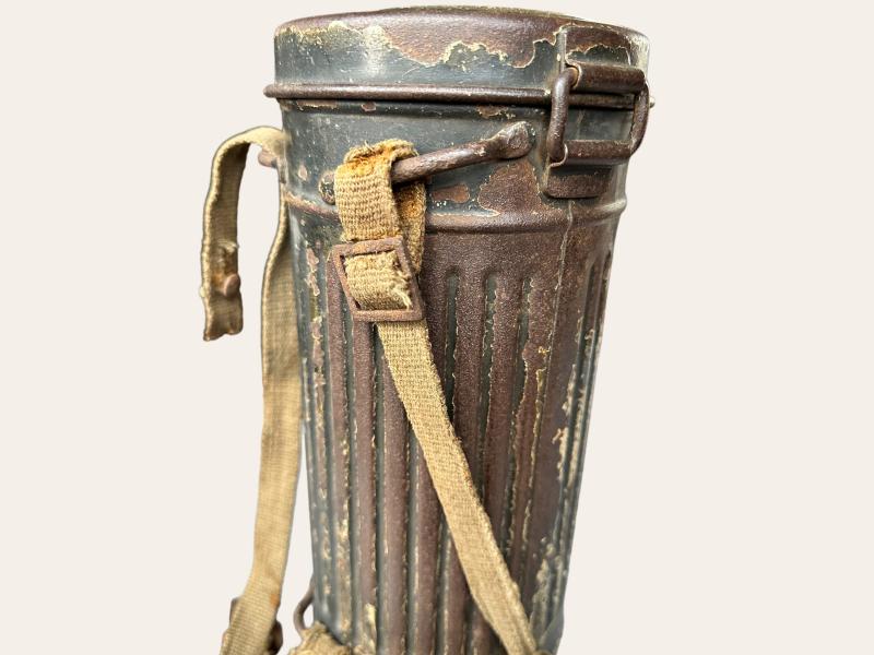 Camouflaged Gasmask Canister