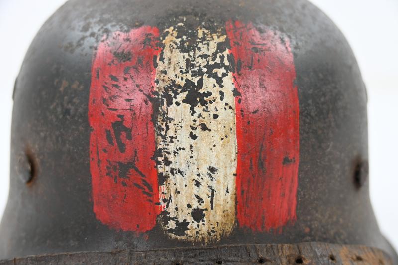 German WH M42 ND Combat Helmet 'Austrian Resistance'