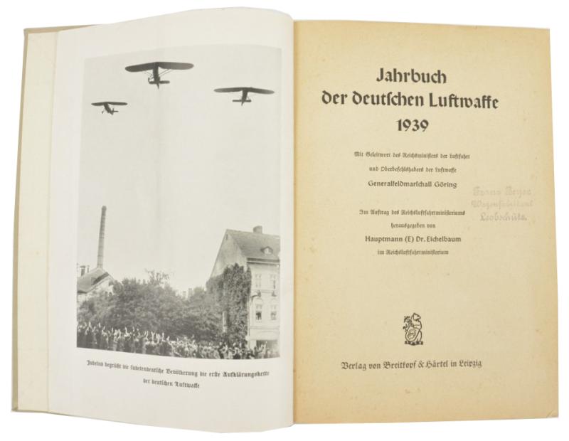 German LW Yearbook 1939