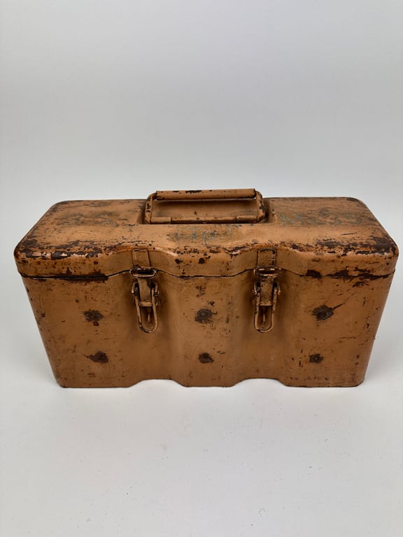 Basmilitaria | Original WWII GERMAN ARMY BOX for 3-x SMI 35 MINES 9 (Tp)