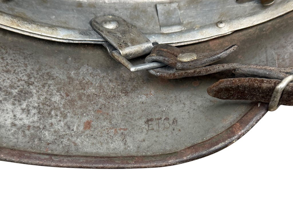 WH Heer Camouflaged M35 Helmet