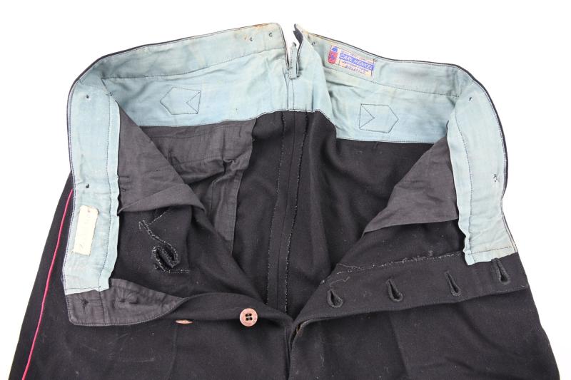German Third Reich Firefighter Dress Trousers