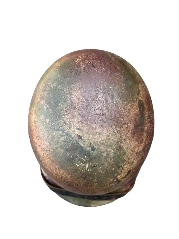 Heer M35 Double Decal Helmet"Normandie"Camo 3 tone