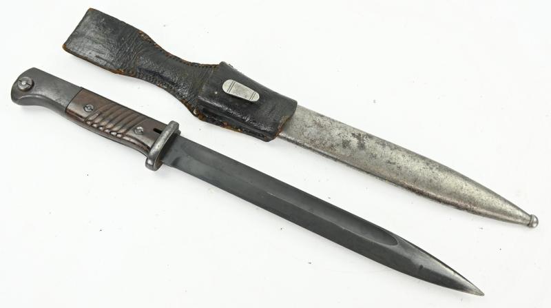 German WH K98 Bayonet with frog