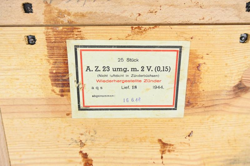 German WH AZ 23 Time Fuse Box