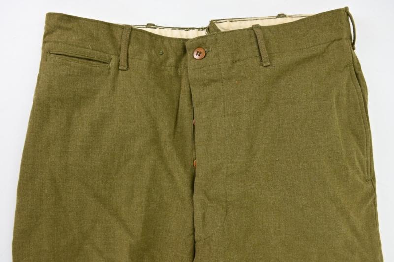 US WW2 M-1937 Wool Trousers