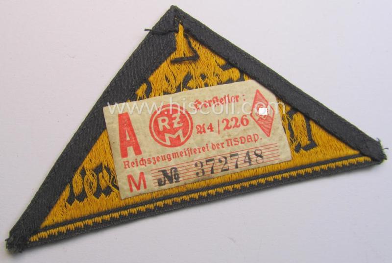 'HJ' ('Hitlerjugend') district-triangle (ie. 'Gebietsdreieck') entitled: 'Südost Niederdonau'