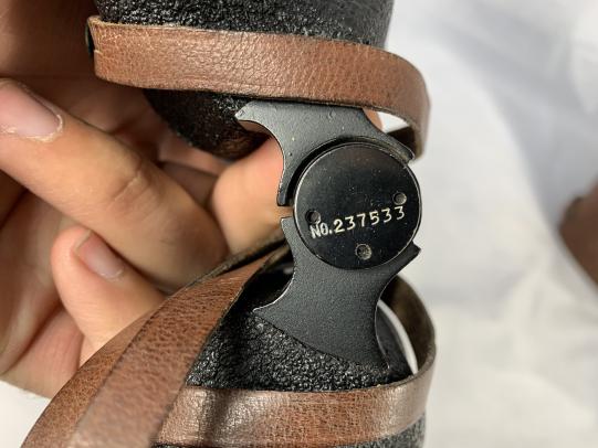 U.S. M3 Binoculars and M17 Leather Carrying Case