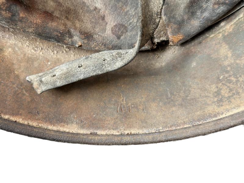 Waffen-SS M40 Ex Single Decal Helmet