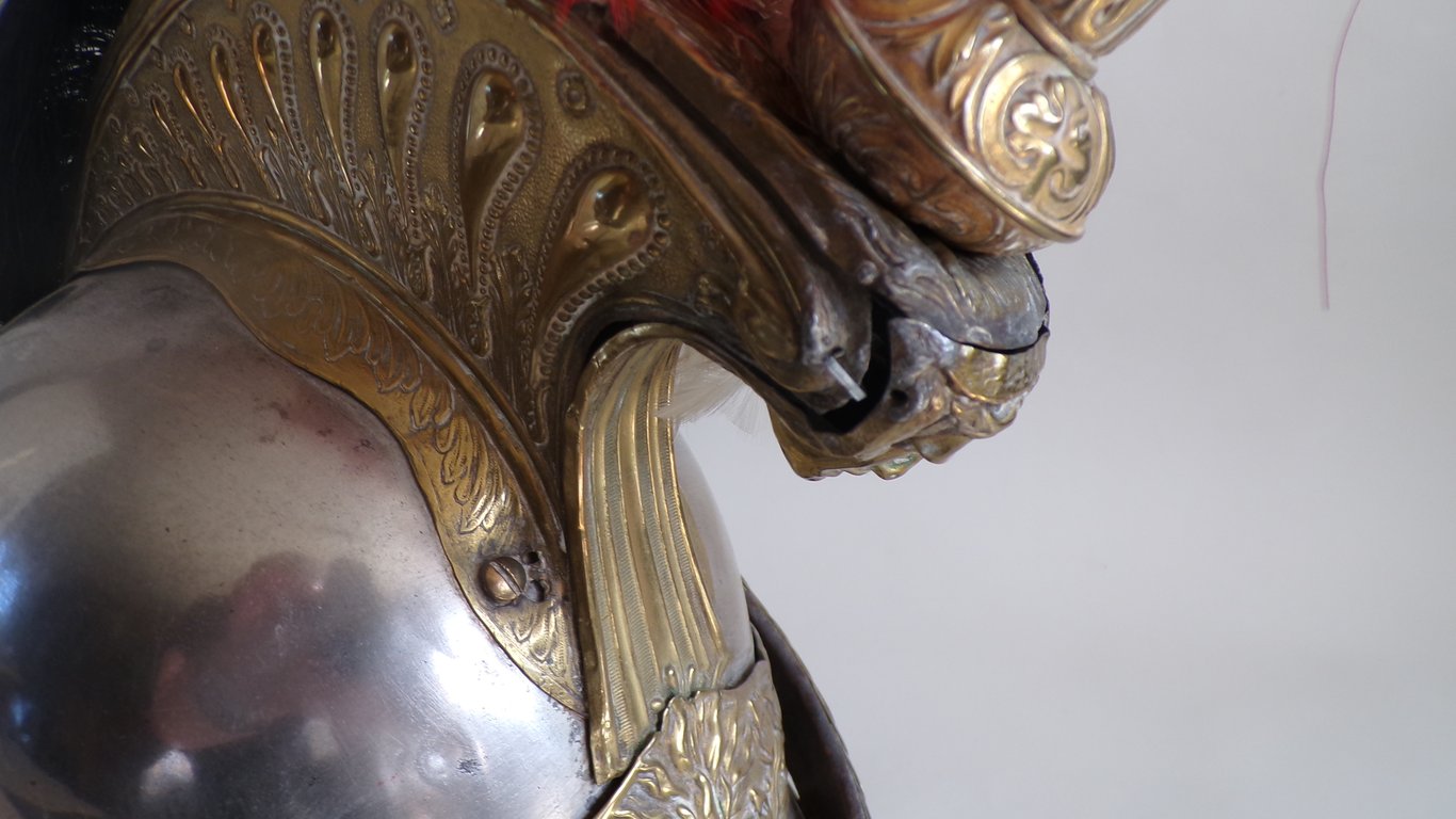 1833/1873 French 3rd Cuirassiers armor set 3/3