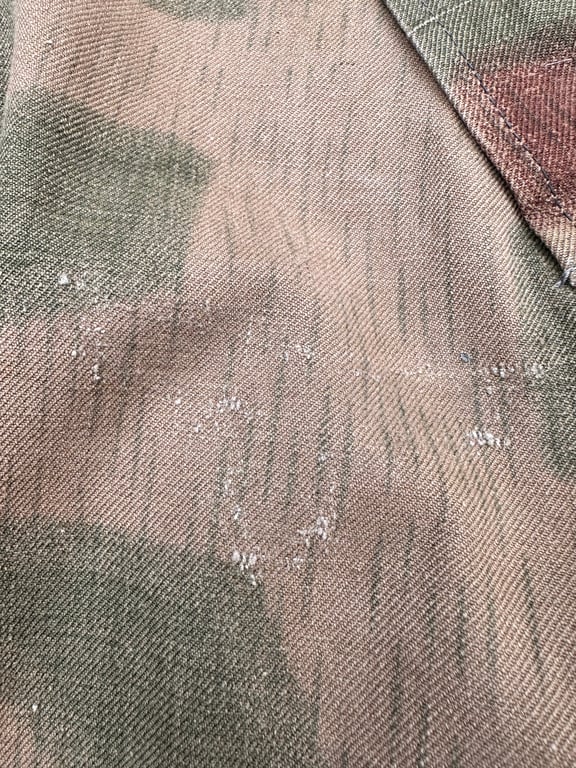 Fallschirmjager Sumpftarn " Knochensack" with plastic RiRi zippers